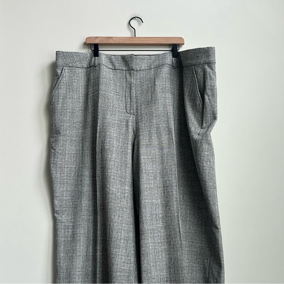 New Lane Bryant Perfect Drape Stretch High Rise Wide Leg Dress Pants Trouser 26 - Picture 4 of 16